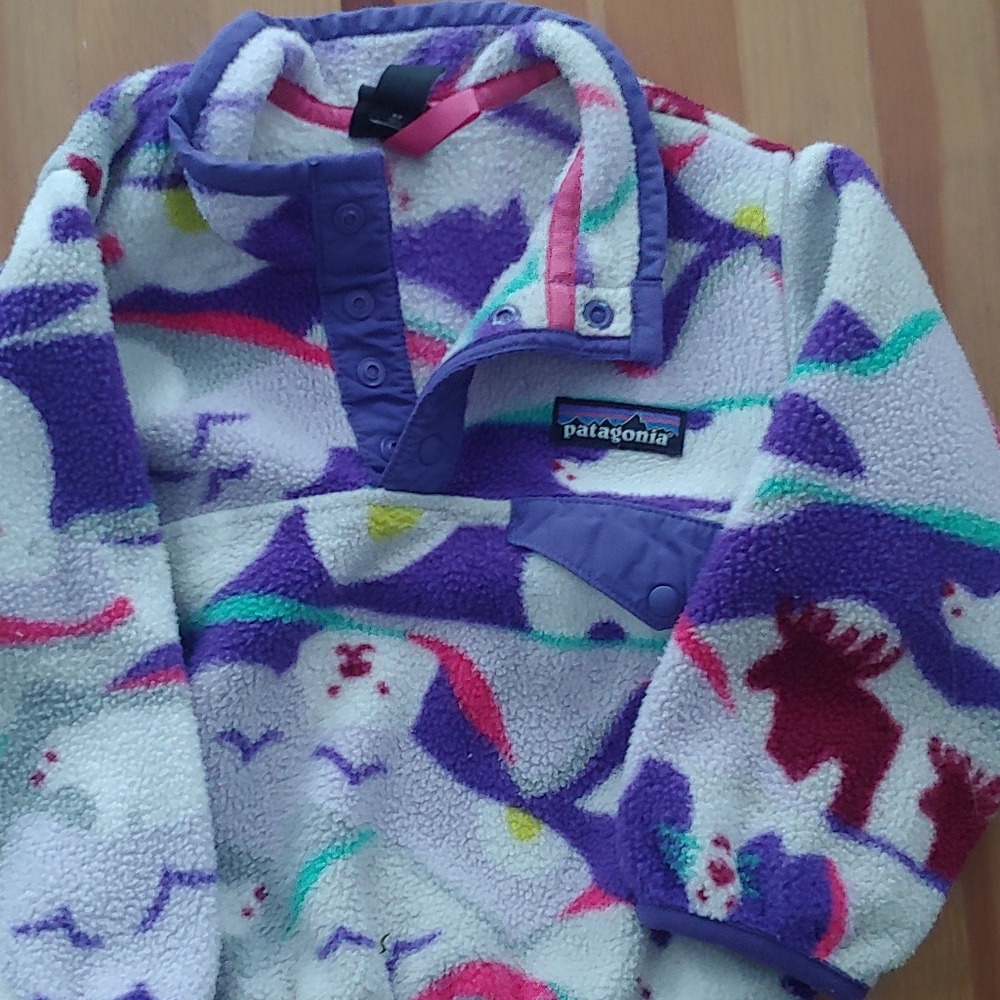 Patagonia Fleece polar bear print